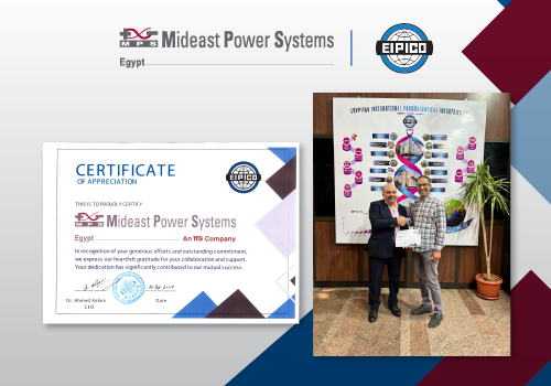 Mideast Power Systems Egypt Awarded by EIPICO